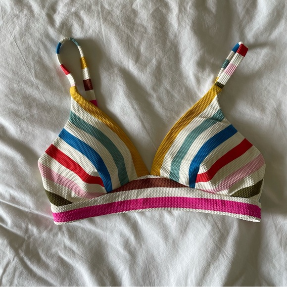 Boden rainbow stripe two piece bikini - Picture 6 of 11